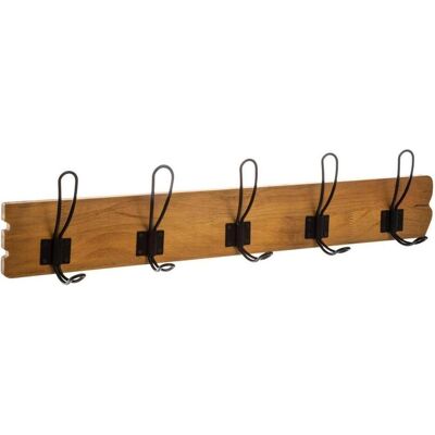 Atmosphera, Kleiderhaken + Wandgarderobe, Wieszak na ścianę LOFT, 5 metalowych haczyków Atmosphera, Kleiderhaken + Wandgarderobe, Wieszak na ścianę LOFT, 5 metalowych haczyków