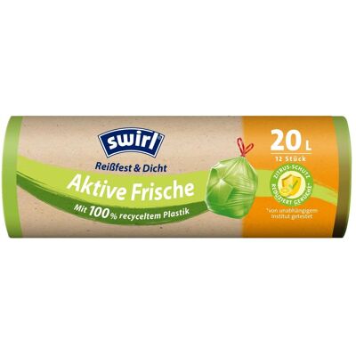 Swirl Anti Geruch Müllbeutel, Abfallsack, Weiss Swirl Anti Geruch Müllbeutel, Abfallsack, Weiss
