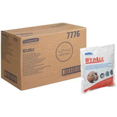 Kimberly-Clark WypAll Wischtücher - Grün - 6 Bags x 75 Sheets, Reinigungsutensil, Grün Kimberly-Clark WypAll Wischtücher - Grün - 6 Bags x 75 Sheets, Reinigungsutensil, Grün