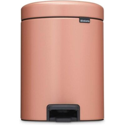 Brabantia Kosmetikeimer NewIcon 5 l, Warm Copper, Abfalleimer, Rosa, Kupfer, Gold Brabantia Kosmetikeimer NewIcon 5 l, Warm Copper, Abfalleimer, Rosa, Kupfer, Gold
