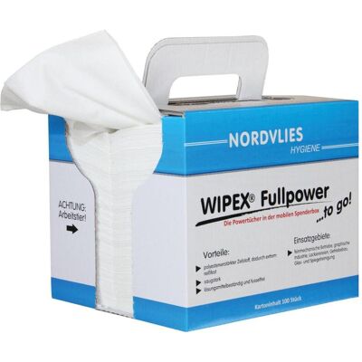 Wipex Weiße Reinigungstücher Fullpower TO GO - Reinigungstücher Wipex Weiße Reinigungstücher Fullpower TO GO - Reinigungstücher