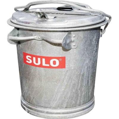 SULO 35 l verzinkter Stahl Mülleimer - Außen robust SULO 35 l verzinkter Stahl Mülleimer - Außen robust