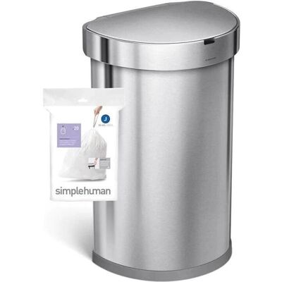 Simplehuman Müllbeutel, Abfallsack, Weiss Simplehuman Müllbeutel, Abfallsack, Weiss