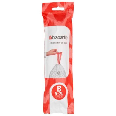 Brabantia PerfectFit, Abfallsack, Weiss Brabantia PerfectFit, Abfallsack, Weiss