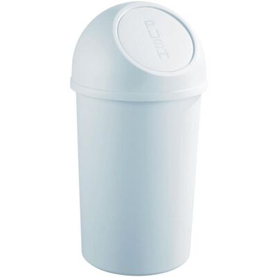 Helit Abfallbehälter H700xØ403mm 45 l lichtgrau, Abfalleimer, Grau Helit Abfallbehälter H700xØ403mm 45 l lichtgrau, Abfalleimer, Grau