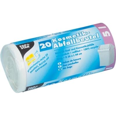Papstar Abfallbeutel, Abfallsack, Weiss Papstar Abfallbeutel, Abfallsack, Weiss