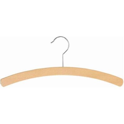 Weber Kleiderbügel, Holzbügel, 42 cm, ohne Steg, 3 Stück (3x) Weber Kleiderbügel, Holzbügel, 42 cm, ohne Steg, 3 Stück (3x)