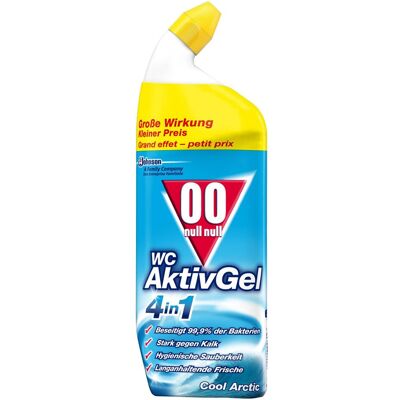 Null Null WC AktivGel 3 in 1 Cool Arctic, Reinigungsmittel, Weiss Null Null WC AktivGel 3 in 1 Cool Arctic, Reinigungsmittel, Weiss