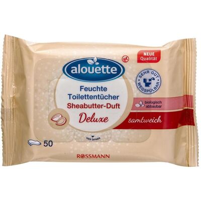 Alouette, Toilettenpapier, Toilettenpapier Deluxe 1-lagig (50 Stk.) Alouette, Toilettenpapier, Toilettenpapier Deluxe 1-lagig (50 Stk.)