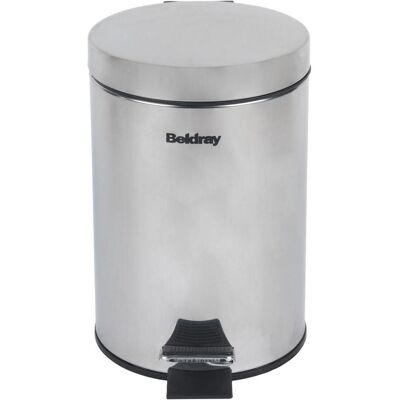 Beldray LA038098SSAFEU7 3 Litre Soft-Close Pedal Bin SS, Abfalleimer, Silber Beldray LA038098SSAFEU7 3 Litre Soft-Close Pedal Bin SS, Abfalleimer, Silber