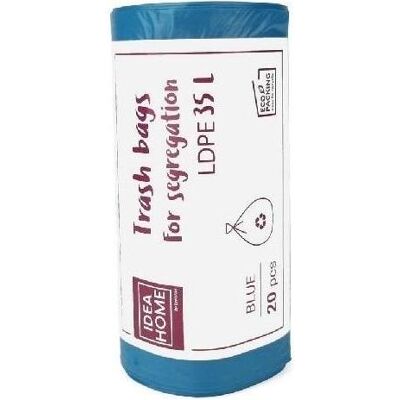 Teka Müllsäcke 35l blau, 20 Stk, Abfallsack, Blau Teka Müllsäcke 35l blau, 20 Stk, Abfallsack, Blau