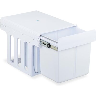Relaxdays Weißer Küchenmülleimer - 15L, 8L, 8L - Platzsparend, Abnehmbare Körbe Relaxdays Weißer Küchenmülleimer - 15L, 8L, 8L - Platzsparend, Abnehmbare Körbe