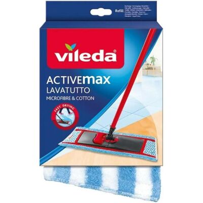 Vileda Mopp-Nasspads, Reinigungsutensil, Blau, Weiss Vileda Mopp-Nasspads, Reinigungsutensil, Blau, Weiss