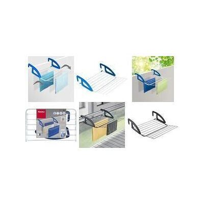 Metaltex Heizungs- und Balkonwäschetrockner 405812080, Wäscheständer, Blau, Weiss Metaltex Heizungs- und Balkonwäschetrockner 405812080, Wäscheständer, Blau, Weiss