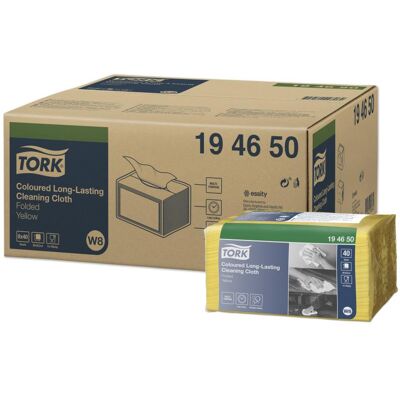 Tork 194650, Paper, Yellow, 160 mm, 193 mm, 40 pc(s), 195 mm, Haushaltspapier, Gelb Tork 194650, Paper, Yellow, 160 mm, 193 mm, 40 pc(s), 195 mm, Haushaltspapier, Gelb