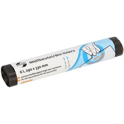 Universal Plus Müllbeutel 6,0 l grau 6 µm, 1 St., Abfallsack, Grau Universal Plus Müllbeutel 6,0 l grau 6 µm, 1 St., Abfallsack, Grau