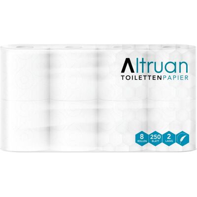 Meditrade, Toilettenpapier, Toilettenpapier 2-lagig 8 Rollen (8 Stk.) Meditrade, Toilettenpapier, Toilettenpapier 2-lagig 8 Rollen (8 Stk.)