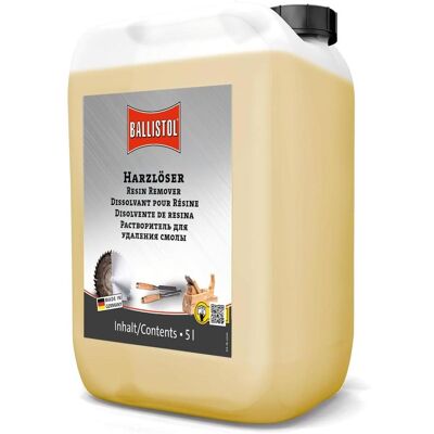 Ballistol Harzlöser, 5 Liter, Reinigungsmittel, Transparent Ballistol Harzlöser, 5 Liter, Reinigungsmittel, Transparent