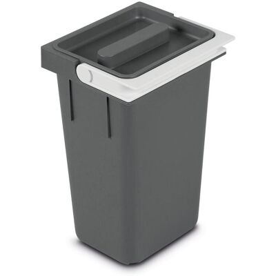 Müllex Behälter 4-Liter X-LINE, komplett, Abfalleimer, Grau Müllex Behälter 4-Liter X-LINE, komplett, Abfalleimer, Grau