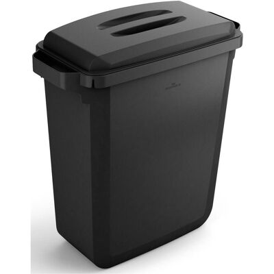 Durable Abfallbehälter DURABIN ECO Engel, Abfalleimer, Schwarz Durable Abfallbehälter DURABIN ECO Engel, Abfalleimer, Schwarz