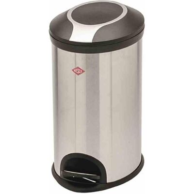 Wesco Treteimer, Abfalleimer, Silber Wesco Treteimer, Abfalleimer, Silber