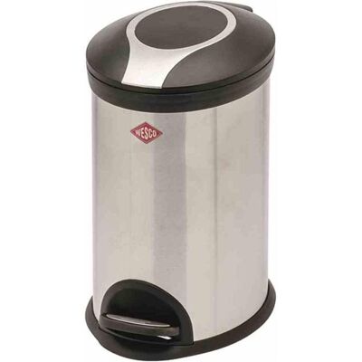 Wesco Treteimer, Abfalleimer, Silber Wesco Treteimer, Abfalleimer, Silber