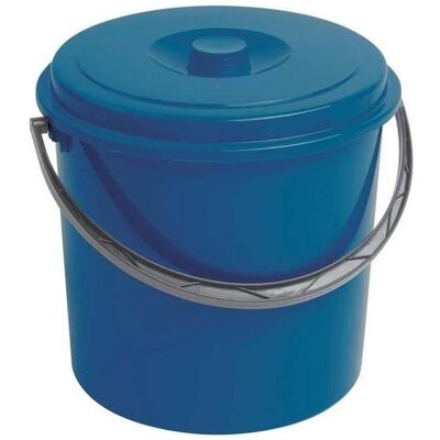 Curver BUCKET WITH LID 16L 235235, Abfalleimer, Blau Curver BUCKET WITH LID 16L 235235, Abfalleimer, Blau