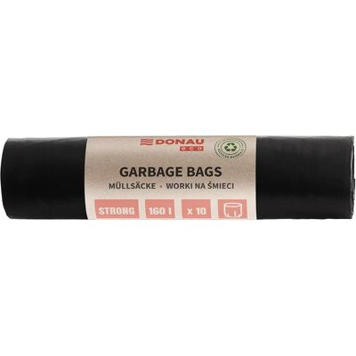 Donau Mllscke ECO, stark (LDPE), 160l, 10 Stck, schwarz, Abfallsack, Schwarz Donau Mllscke ECO, stark (LDPE), 160l, 10 Stck, schwarz, Abfallsack, Schwarz