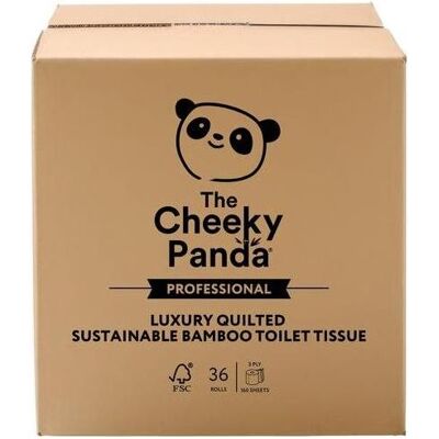 The Cheeky Panda, Toilettenpapier, Toilettenpapier LQTOILT36 2-lagig Weiss (36 Stk.) The Cheeky Panda, Toilettenpapier, Toilettenpapier LQTOILT36 2-lagig Weiss (36 Stk.)