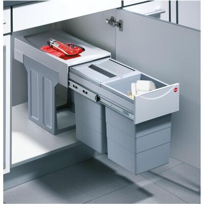 Hailo TA Swing 30.2/30, Abfalleimer, Grau Hailo TA Swing 30.2/30, Abfalleimer, Grau