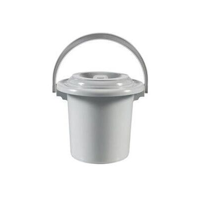 Curver Toiletteneimer 5L Hellgrau, Abfalleimer, Grau Curver Toiletteneimer 5L Hellgrau, Abfalleimer, Grau