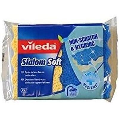 Vileda Küchenschwamm Glitzi 2er Pack 138521, Reinigungsutensil, Mehrfarbig Vileda Küchenschwamm Glitzi 2er Pack 138521, Reinigungsutensil, Mehrfarbig