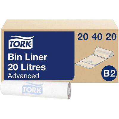 TORK Müllbeutel 20L Weiß - Abfallentsorgung TORK Müllbeutel 20L Weiß - Abfallentsorgung