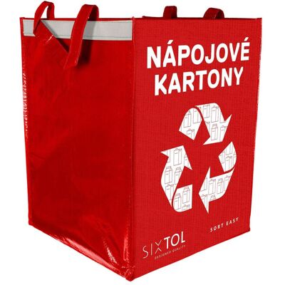 Sixtol Sortierte Mülltüte SORT EASY CARTON, 30x30x40cm, 36l, Abfallsack Sixtol Sortierte Mülltüte SORT EASY CARTON, 30x30x40cm, 36l, Abfallsack