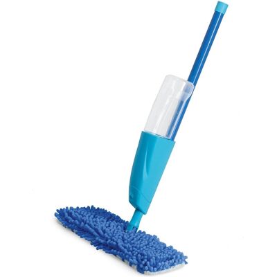 Spontex Mikrofasen-Sprühmopp - Bodenbesen - Blau & Weiß - Quick Spray Duo Spontex Mikrofasen-Sprühmopp - Bodenbesen - Blau & Weiß - Quick Spray Duo
