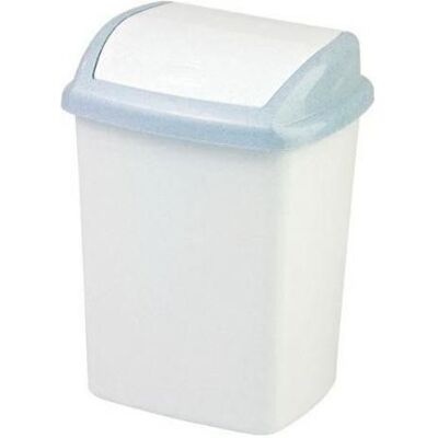 Curver Kippkorb „Dominik“ 10L /Grau Lux/Granit, Abfalleimer, Weiss, Grau Curver Kippkorb „Dominik“ 10L /Grau Lux/Granit, Abfalleimer, Weiss, Grau