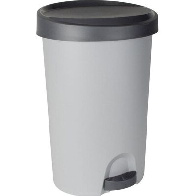 EDA Plastiques Treteimer, Abfalleimer, Grau EDA Plastiques Treteimer, Abfalleimer, Grau