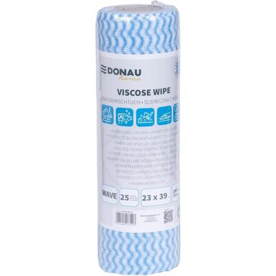 Donau Home Tuch, Reinigungsutensil, Blau, Weiss Donau Home Tuch, Reinigungsutensil, Blau, Weiss