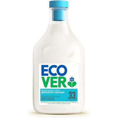 Ecover Flüssiger Weichspüler Rose & Bergamotte 1 Liter pflanzliche Formel ohne Palmöl, Waschmittel + Textilpflege Ecover Flüssiger Weichspüler Rose & Bergamotte 1 Liter pflanzliche Formel ohne Palmöl, Waschmittel + Textilpflege