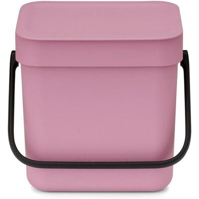 Brabantia Komposteimer Sort & Go, Abfalleimer, Schwarz, Rosa Brabantia Komposteimer Sort & Go, Abfalleimer, Schwarz, Rosa
