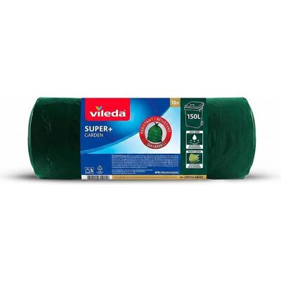 Vileda Ecobag garbage bag reinforced 150 l (90 x 110 cm) 10 unit, Abfallsack Vileda Ecobag garbage bag reinforced 150 l (90 x 110 cm) 10 unit, Abfallsack