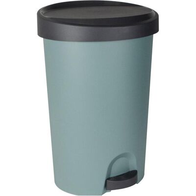 EDA Plastiques Treteimer, Abfalleimer, Grün, Grau EDA Plastiques Treteimer, Abfalleimer, Grün, Grau