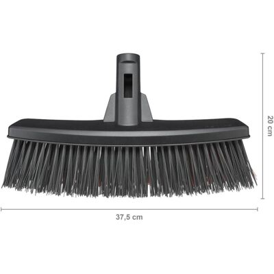 Fiskars 1025930 Besen Outdoor Weiche/harte Borste, Reinigungsutensil, Schwarz, Orange Fiskars 1025930 Besen Outdoor Weiche/harte Borste, Reinigungsutensil, Schwarz, Orange