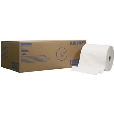 Kleenex Ultra Handtuchrolle, Haushaltspapier, Weiss Kleenex Ultra Handtuchrolle, Haushaltspapier, Weiss