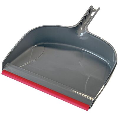 Peggy Perfect Kehrschaufel MEGA mit Lippe Kunststoff grau Blatt L330xB400 mm, Reinigungsutensil, Grau Peggy Perfect Kehrschaufel MEGA mit Lippe Kunststoff grau Blatt L330xB400 mm, Reinigungsutensil, Grau