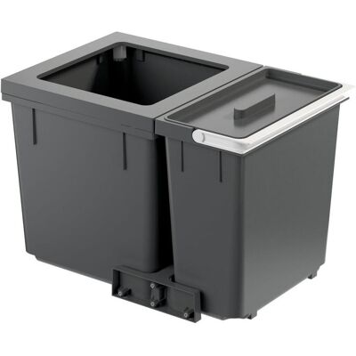 Müllex Kehrichtbehälter X-LINE X60 M7, Abfalleimer, Grau Müllex Kehrichtbehälter X-LINE X60 M7, Abfalleimer, Grau