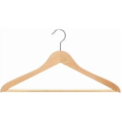 Weber Kleiderbügel, Formbügel, 45 cm, mit Steg, 1 Stück (1x) Weber Kleiderbügel, Formbügel, 45 cm, mit Steg, 1 Stück (1x)