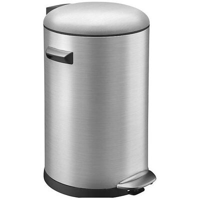 EKO Treteimer Belle 20 Liter edelstahl matt, Abfalleimer, Silber EKO Treteimer Belle 20 Liter edelstahl matt, Abfalleimer, Silber