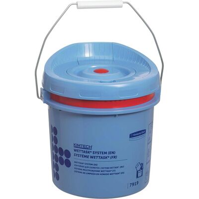 Kimberly-Clark KIMTECH* WETTASK Rollen Wischtuch 4 Spendereimer Blau (7919), Reinigungsutensil, Blau Kimberly-Clark KIMTECH* WETTASK Rollen Wischtuch 4 Spendereimer Blau (7919), Reinigungsutensil, Blau
