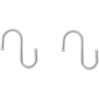 Domoletti, Kleiderbügel, HOOK CROM JB404A 2 PC (200) (2x) Domoletti, Kleiderbügel, HOOK CROM JB404A 2 PC (200) (2x)